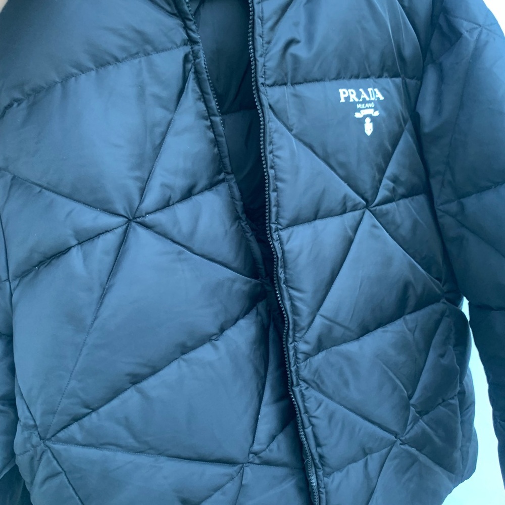 brand new prada puff jacket